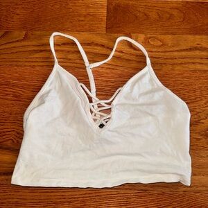 Crop top white